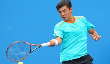 Ly Hoang Nam enters the second round of the singles and doubles events at the 2015 Roland Garros Junior tournament in France.