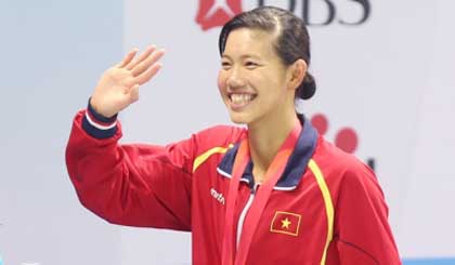 Anh Vien has experienced an extremely memorable SEA Games in Singapore. (Credit: vnexpress.net)