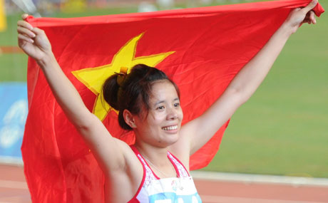 VĐV Nguyễn Thị Huyền đã giành quyền đến Olympic Rio 2016.