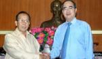 VFF leader hails Lao front senior official's visit