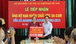 Vietnamese AO victims receive support from international friends