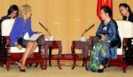 Vice President welcomes spouse of US Vice President