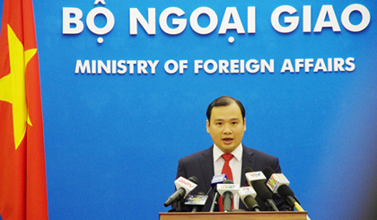 Vietnamese Foreign Ministry Spokesman Le Hai Binh
