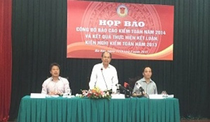 The SAV announces the report in Hanoi on July 10. (Credit: VGP)