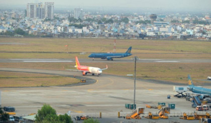 A runaway at Tan Son Nhat International Airport