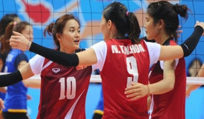 Vietnam defeat the Philippines in their opening match at the VTV International Women’s Volleyball Cup.