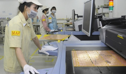 Printed circuit board manufacturing at Meiko Vietnam