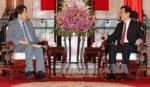 State leader welcomes Japan's agriculture minister