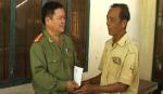 The delegation of the Provincial Police visits policy families