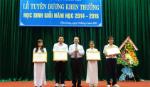 Good students of the 2014-2015 acedamic year are rewarded