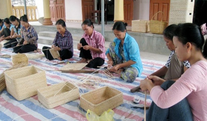 Craftswomen in a rural area