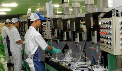 The health of the Vietnamese manufacturing sector improved solidly again in July. (Photo: VNA)