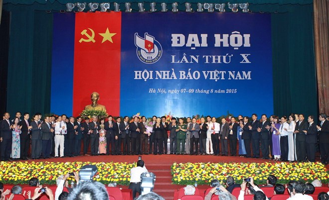 Sáng 9-8-2015, Đại hội đại biểu toàn quốc Hội Nhà báo Việt Nam lần thứ X, nhiệm kỳ 2015 – 2020 đã thành công tốt đẹp.