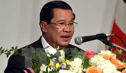 Thủ tướng Campuchia Hun Sen. Nguồn: AFP/TTXVN