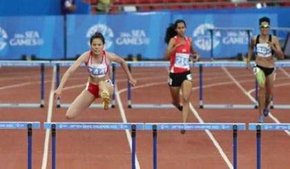 Huyen will compete in the 400m hurdles event at this year’s world championships.