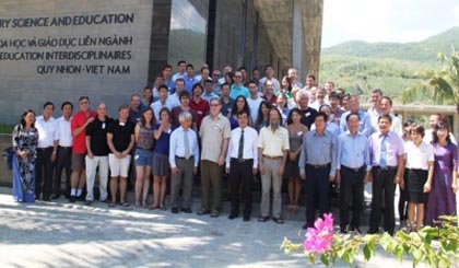  Scientists from across the world attend a conference on CMB. (Photo: Dan Tri)