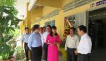 Leaders of the Provincial Party Committee visit Vinh Binh Secondary School