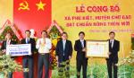 Phu Kiet commune is proclaimed the new rural commune