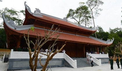 The memorial house to President Ho Chi Minh in Da Chong