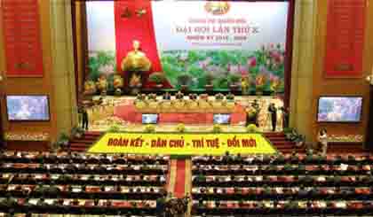 The 10th VPA’s Party Congress for 2015-2020 tenure opens in Hanoi on September 22. (Image credit: mod.gov.vn)