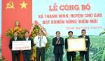 Thanh Binh is proclaimed the new rural commune