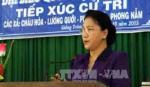 NA Vice Chairwoman Ngan meets with voters in Ben Tre province