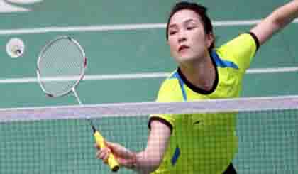 Reigning champion Vu Thi Trang of Vietnam is the top seed in the women’s singles event.