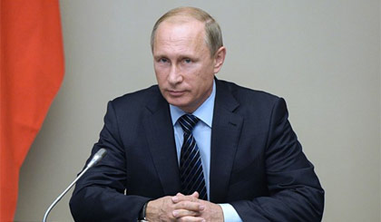 Tổng thống Nga Vladimir Putin. Nguồn: ITAR-TASS