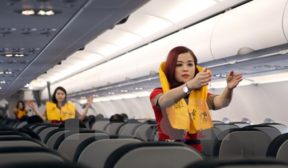 VietJet Air flight attendants (Photo:VNA)