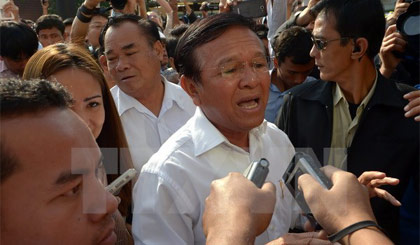 Phó Chủ tịch thứ nhất Quốc hội Campuchia Kem Sokha. Nguồn: AFP/TTXVN