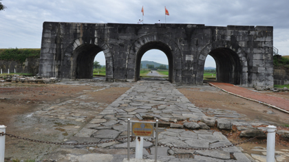 The Citadel of Ho Dynasty in Thanh Hoa province. Photo: Huu Chi