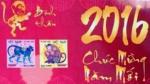 Stamps set published to welcome Year of the Monkey 2016