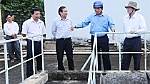 Chairman of the Provincial People's Committee surveys the pollution in Tan My Chanh industrial cluster