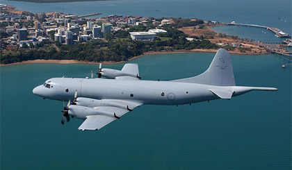 Máy bay AP-3C Orion của Không quân Hoàng gia Australia. (Nguồn: defenseindustrydaily.com)