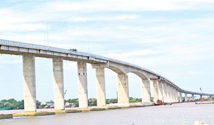 Cầu Mỹ Lợi đã tạo ra cơ hội mới cho xã Bình Đông.