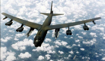 Máy bay ném bom B-52 của Mỹ. Nguồn: US Air Force