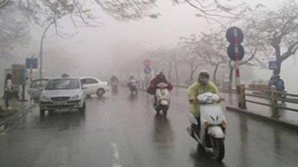 The temperatures will drop to six degrees Celsius in Hanoi on January 25 (photo for illustration)