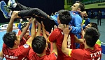 Đội tuyển futsal Việt Nam thăng tiến trên bảng xếp hạng thế giới