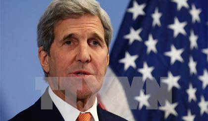 Ngoại trưởng Mỹ John Kerry. Ảnh: AFP/TTXVN