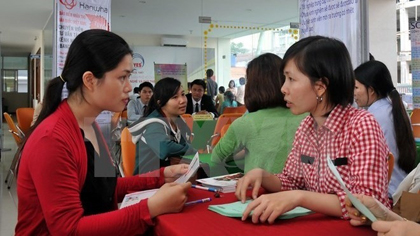 Job interview in Ho Chi Minh City (Photo: VNA)