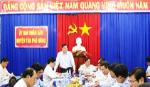 Chủ tịch UBND tỉnh làm việc với huyện Tân Phú Đông