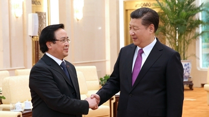 Hoang Binh Quan, special envoy of Party General Secretary Nguyen Phu Trong and Chinese President Xi Jinping