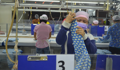 Dây chuyền sản xuất của Eco Way Knitwear Co. Ltd.