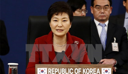 Tổng thống Hàn Quốc Park Geun-hye. Nguồn: AFP/TTXVN