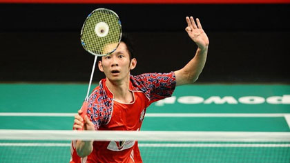 Tiến Minh đánh bại tay vợt Trung Quốc để vào bán kết New Zealand Open. (Nguồn: Getty Images)