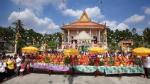 Southern Khmer groups enjoy traditional Chol Chnam Thmay