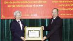 Politics Academy leaders receive Lao medal