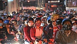 Lượng xe qua địa bàn Tiền Giang tăng cao vào dịp lễ