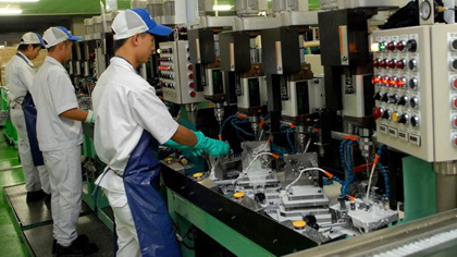 Processing and manufacturing industry topped FDI attraction in Vietnam in the four months.