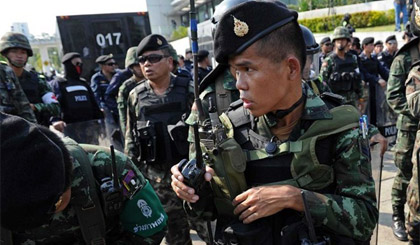 Quân đội Thái Lan. Nguồn: AFP